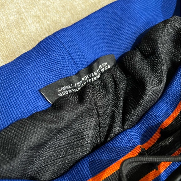 Collect + Select Swingman Shorts Knicks - Blue Orange - X-Small - Picture 4 of 4